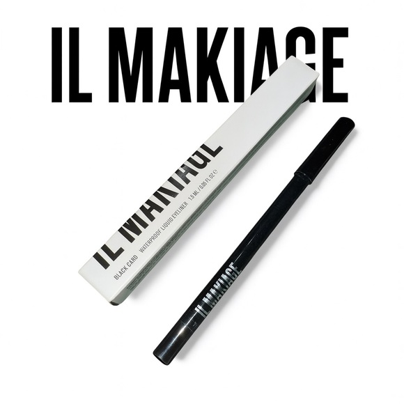 Il Makiage Black Card Waterproof Liquid Eyeliner New - Picture 2 of 4